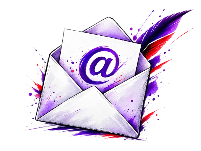 Griffin email envelope artwork